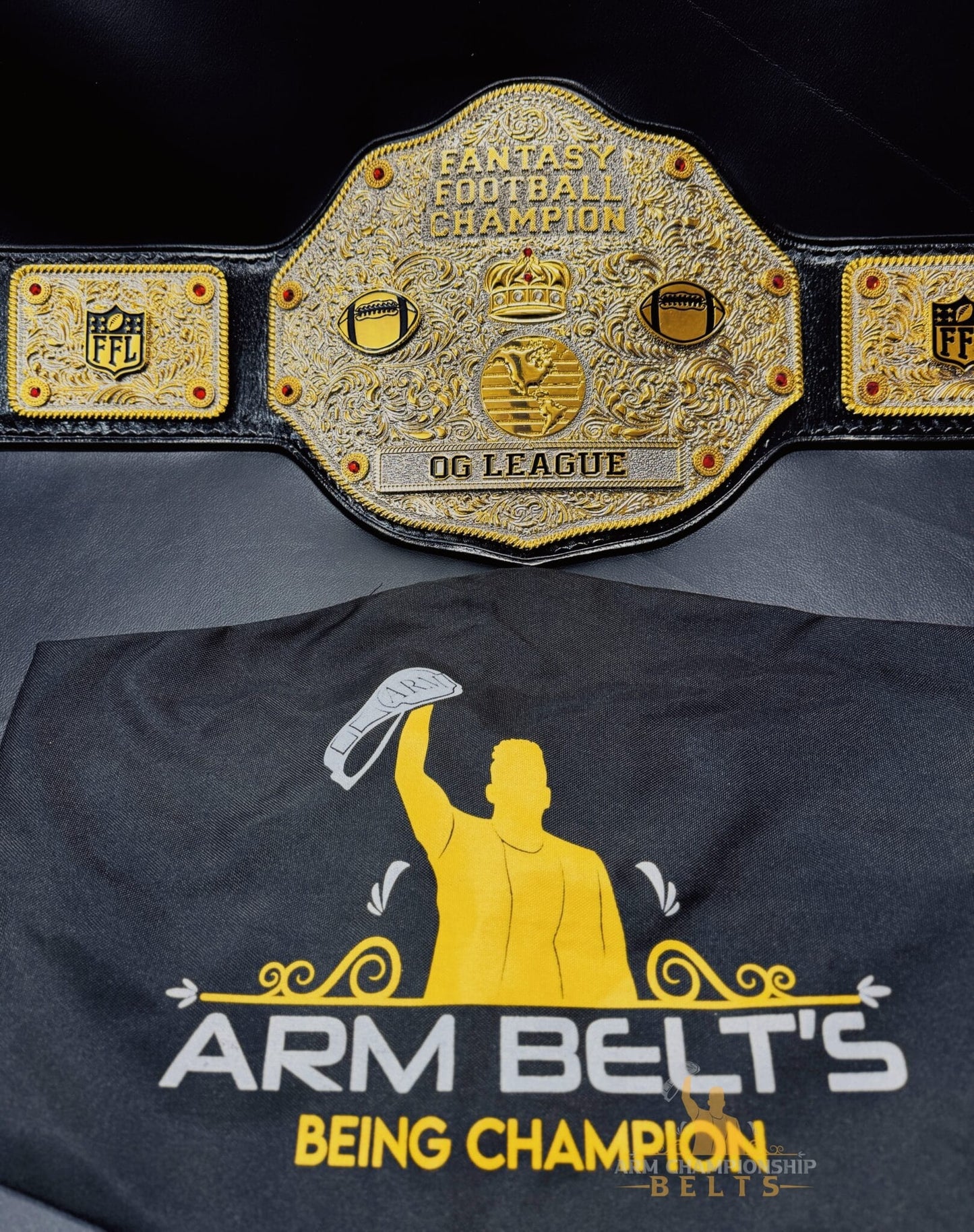 FFL Championship Belt – The Ultimate Fantasy Football Trophy