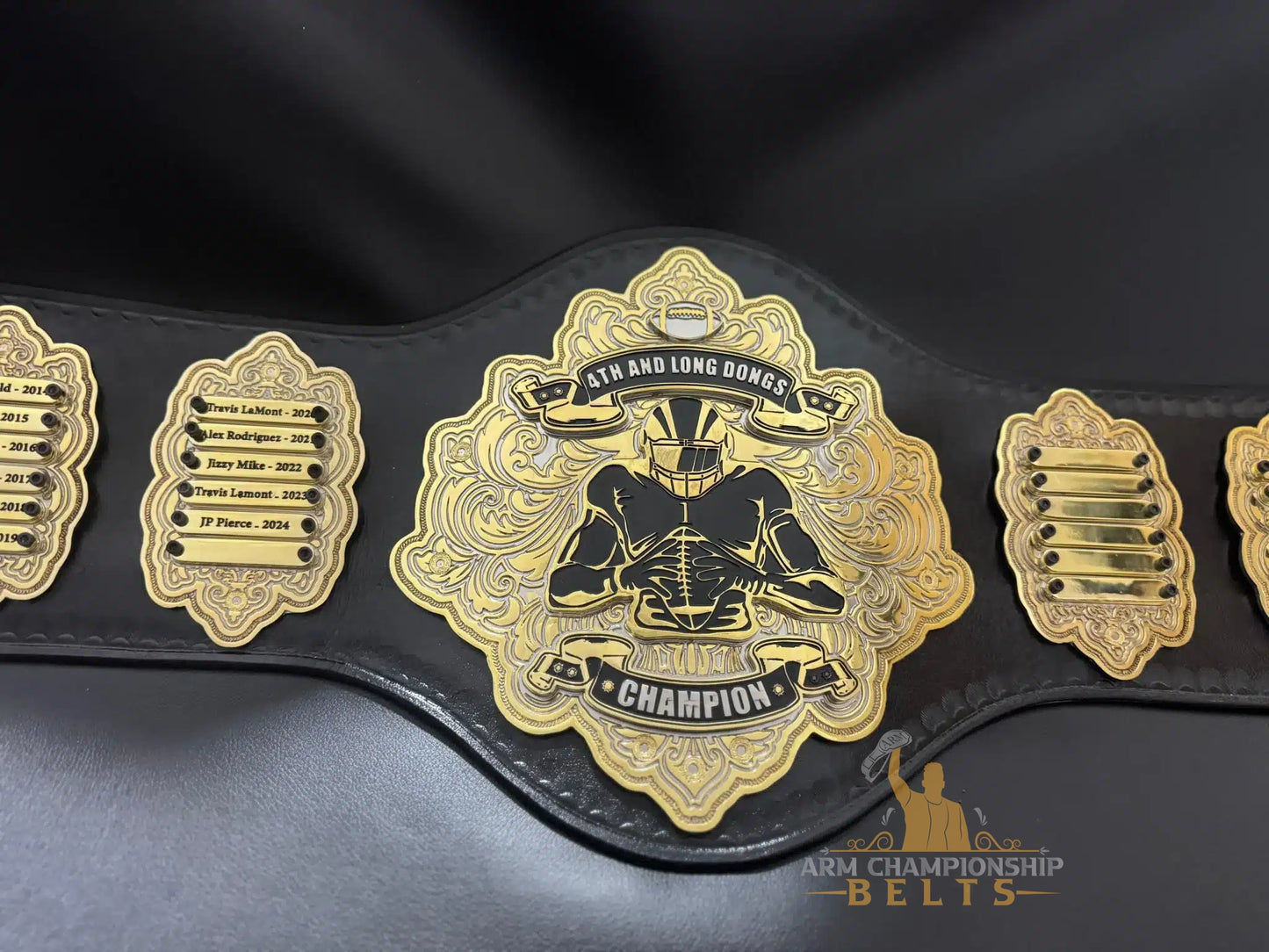 Custom Engraved Fantasy Football Championship Belt