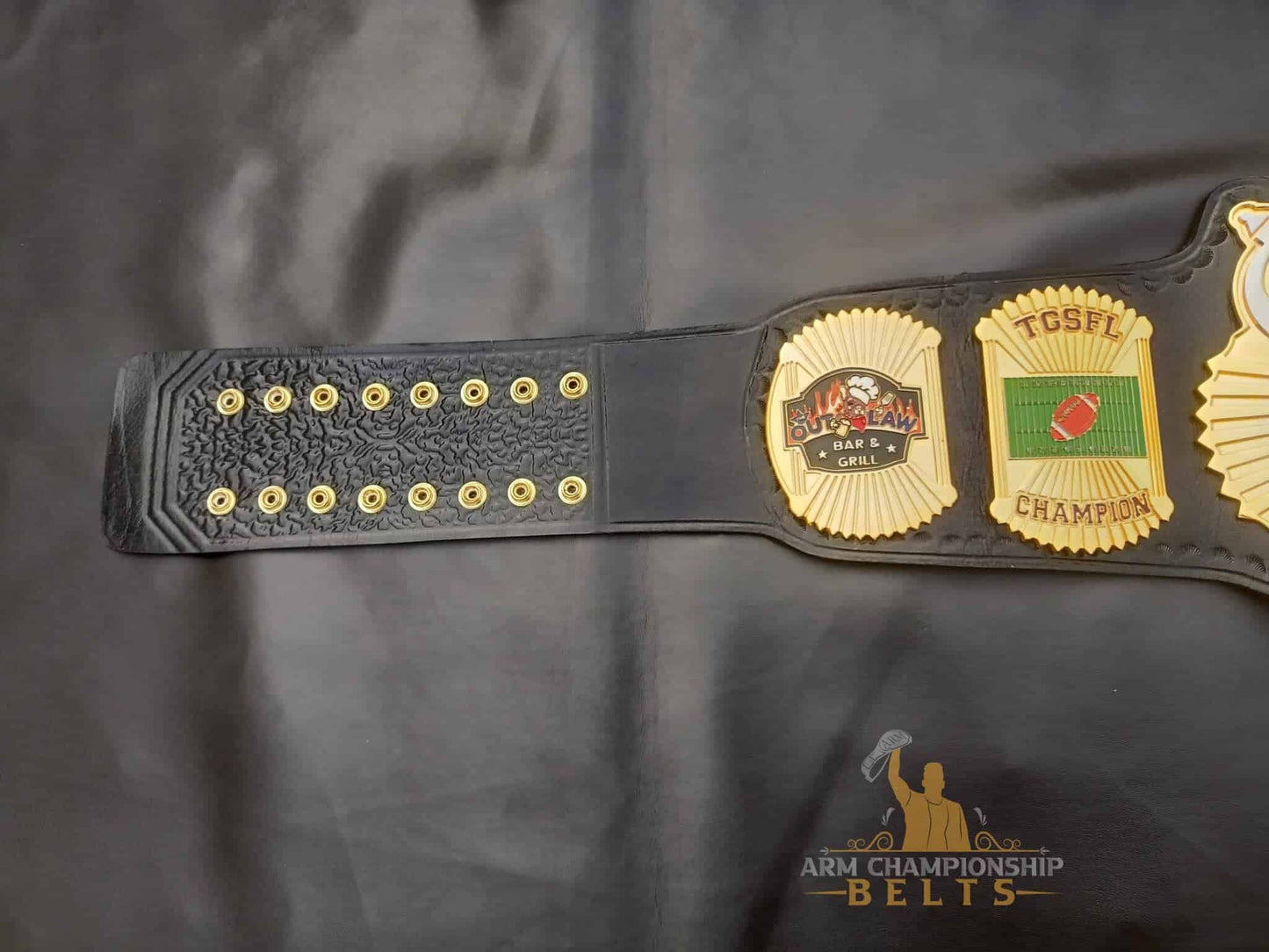 Customizable TGSFL Championship Belt