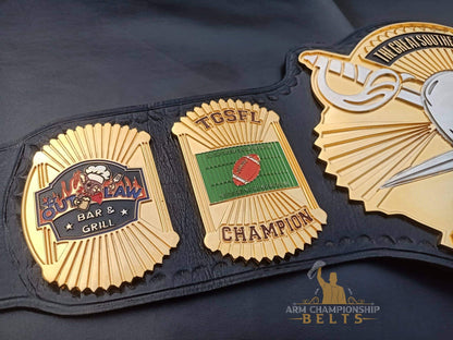 Customizable TGSFL Championship Belt
