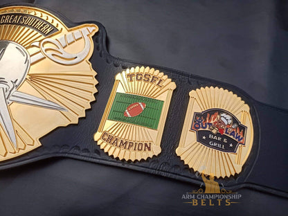 Customizable TGSFL Championship Belt
