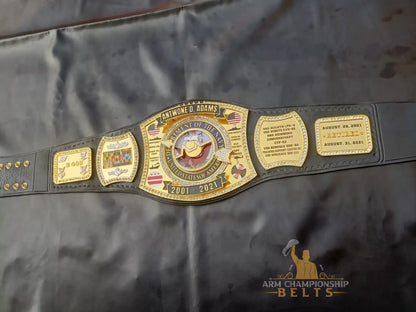 Custom Military Retirement Belt