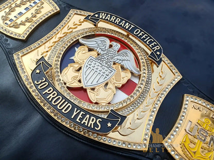 Warrant Officer Championship Belt – Customizable