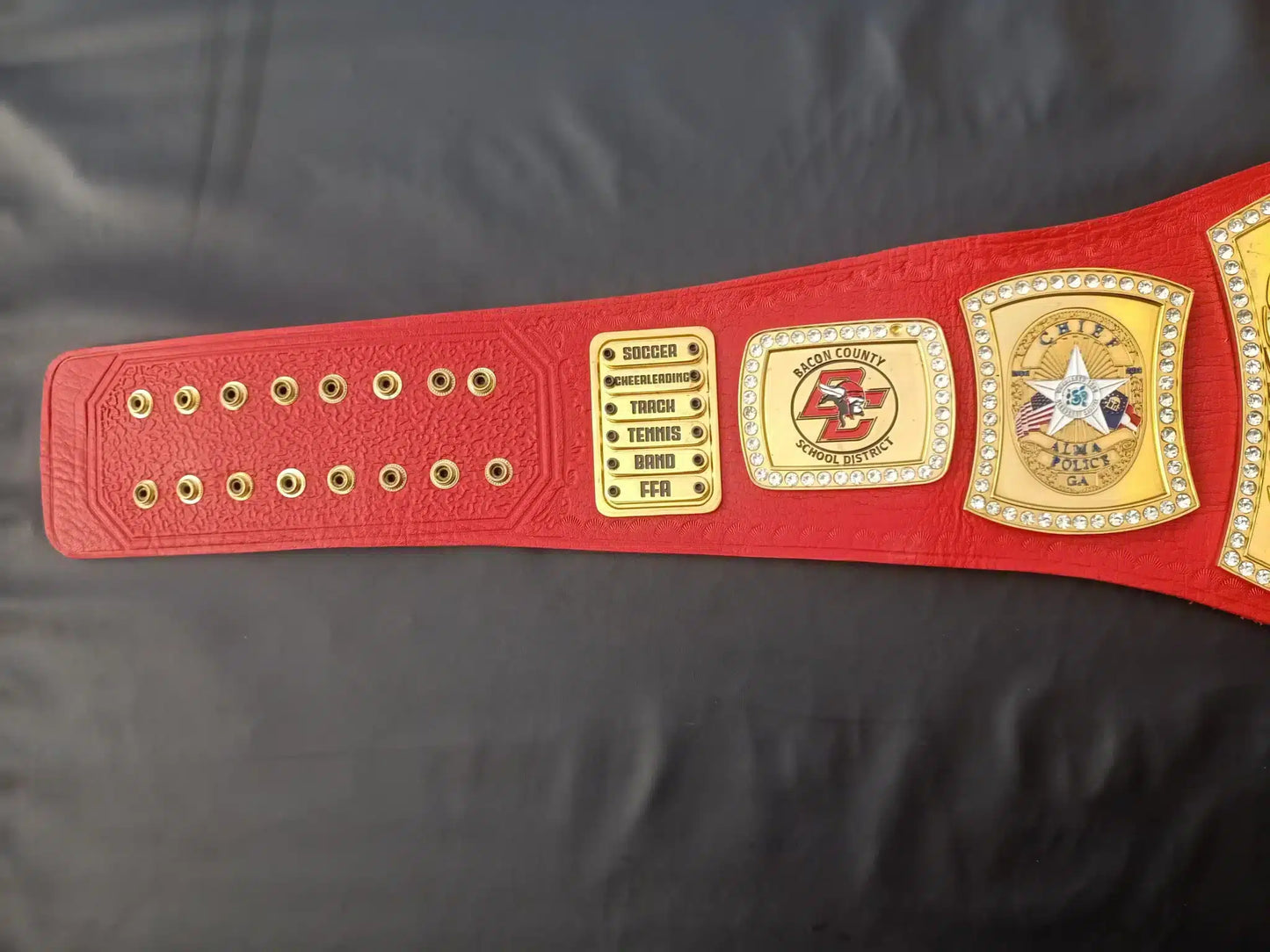 Schools Event Custom Made Championship Belt