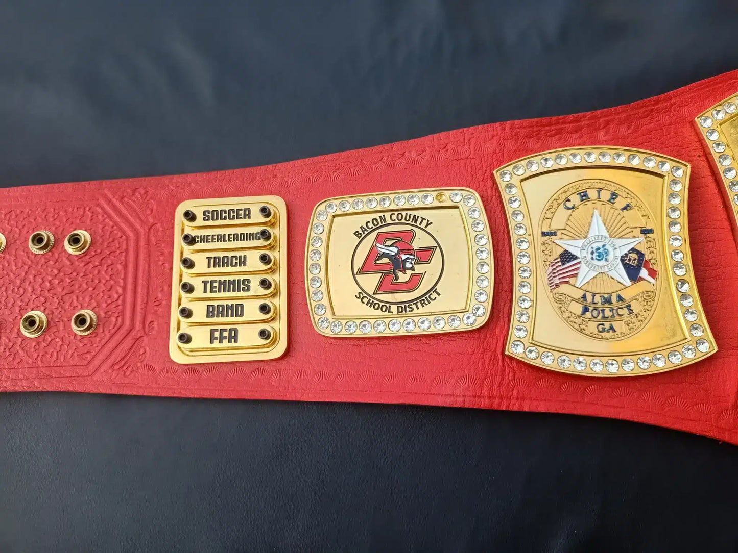 Schools Event Custom Made Championship Belt