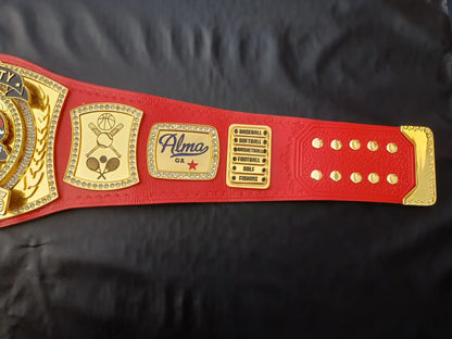 Schools Event Custom Made Championship Belt