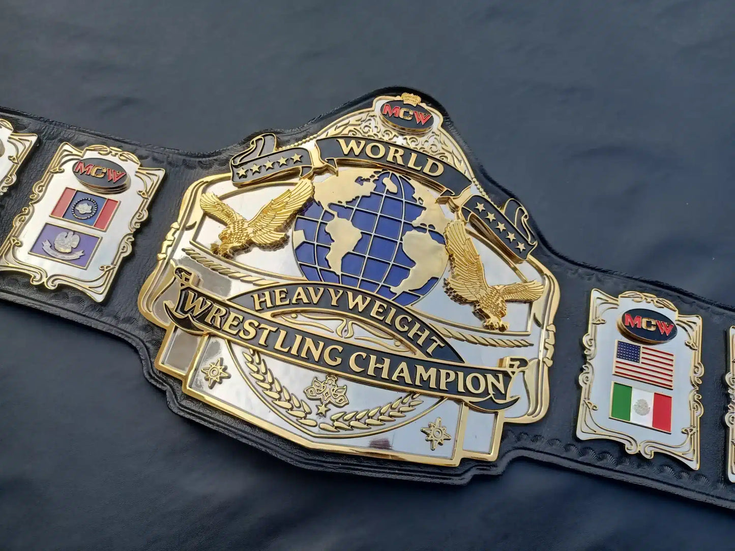 Custom World Heavyweight Championship Belt