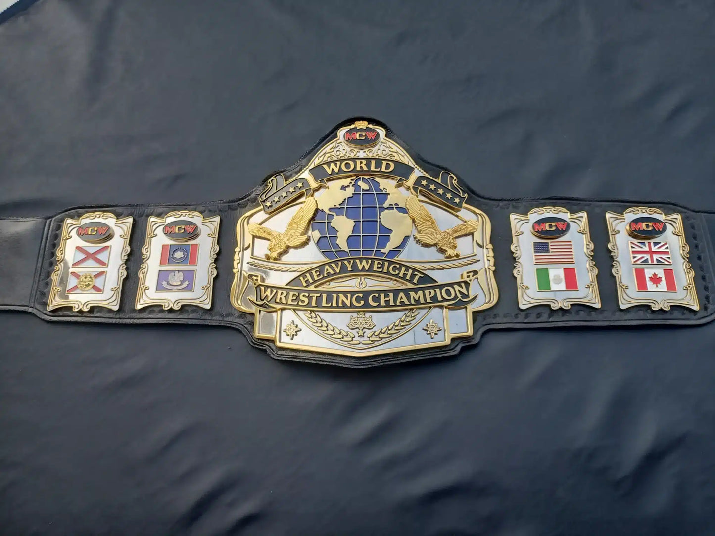 Custom World Heavyweight Championship Belt