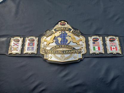 Custom World Heavyweight Championship Belt
