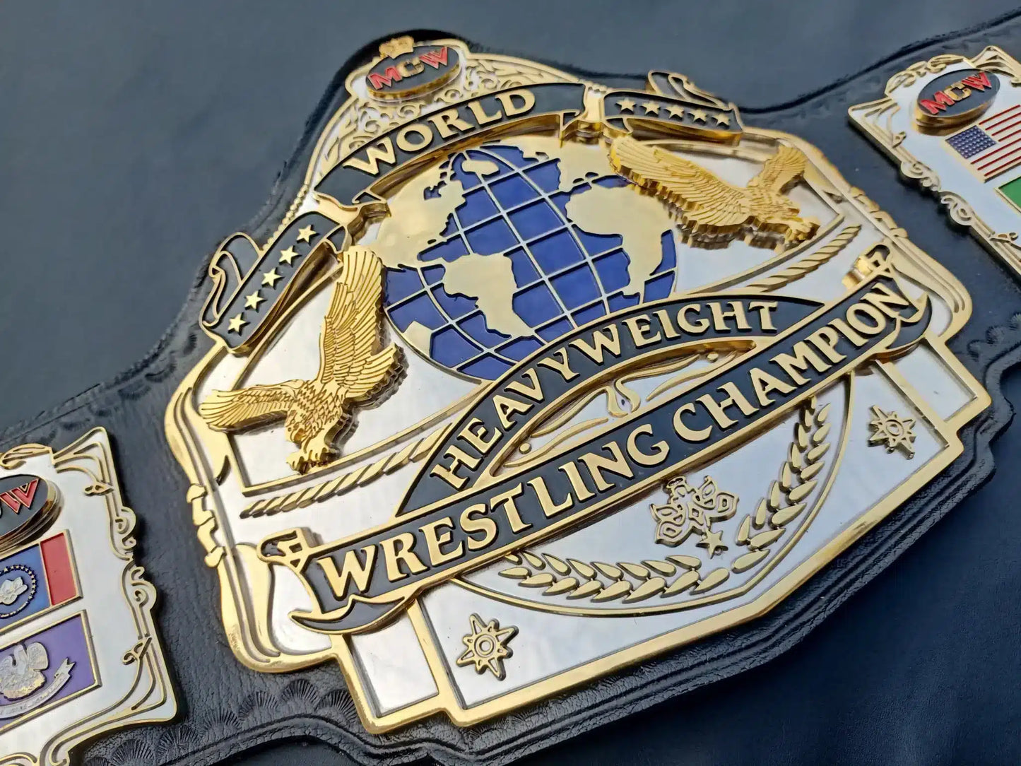 Custom World Heavyweight Championship Belt