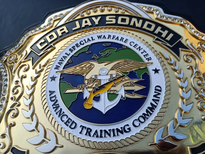 Elite Custom Military Championship Belt