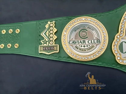 Custom Caviar Club Championship Belts for 420 Events