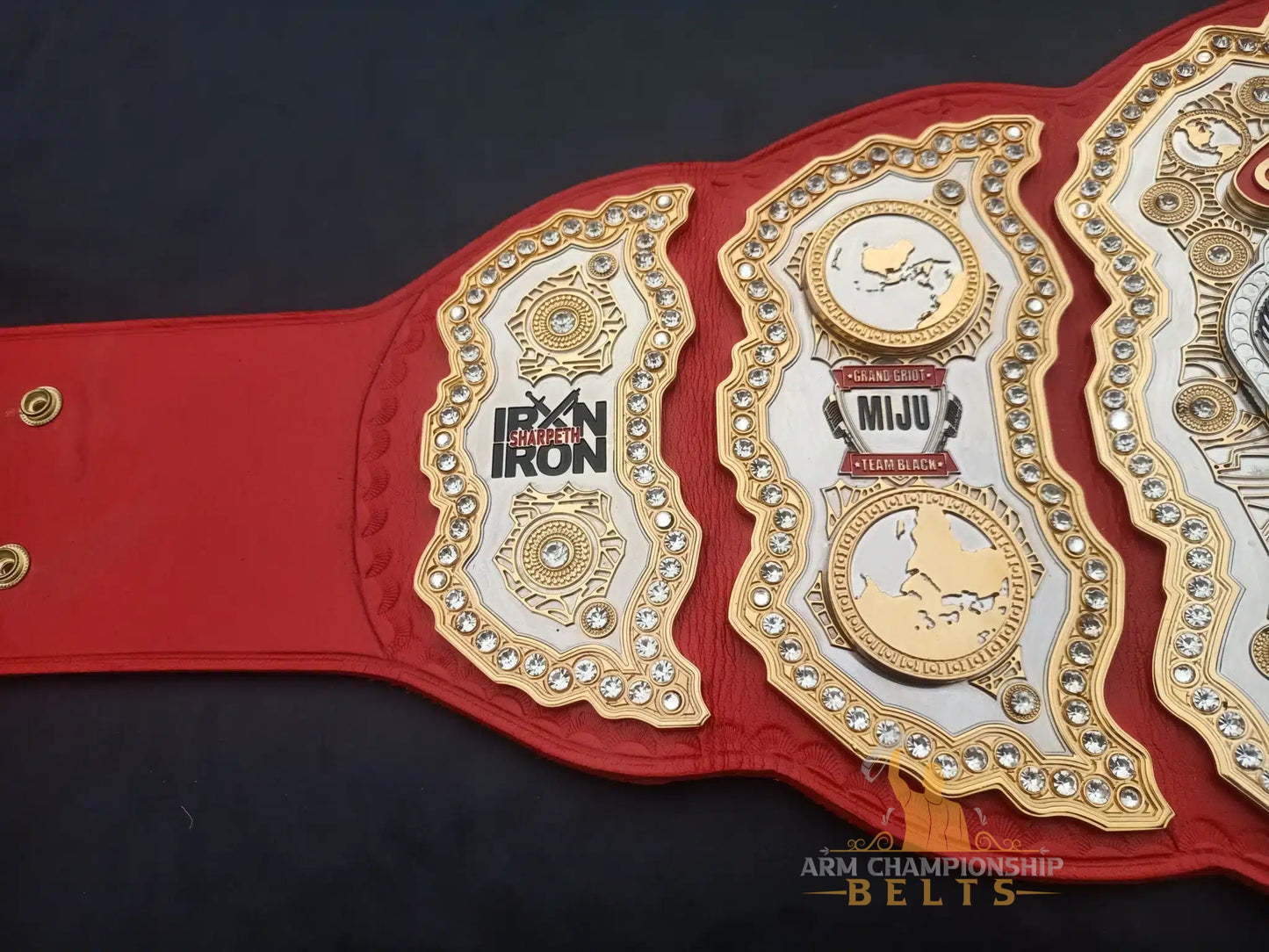 Custom Cultural Excellence Championship Belt