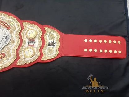 Custom Cultural Excellence Championship Belt
