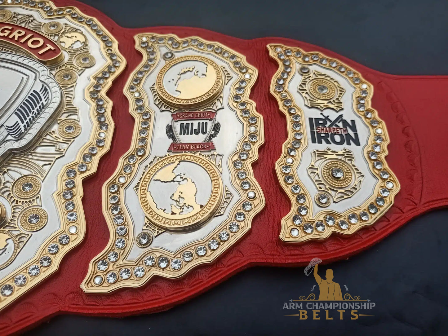 Custom Cultural Excellence Championship Belt