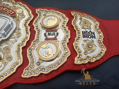 Custom Cultural Excellence Championship Belt