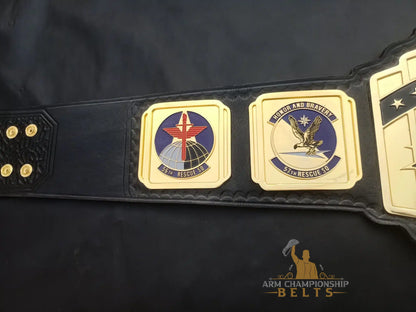 Custom Military Squadron Championship Belt