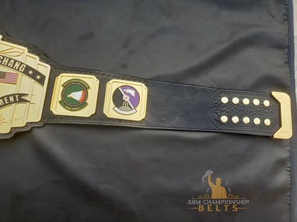 Custom Military Squadron Championship Belt
