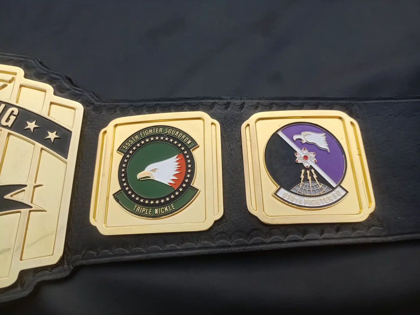Custom Military Squadron Championship Belt