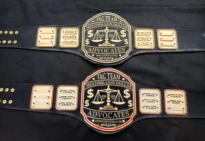 Million Dollar Advocates Championship Belt