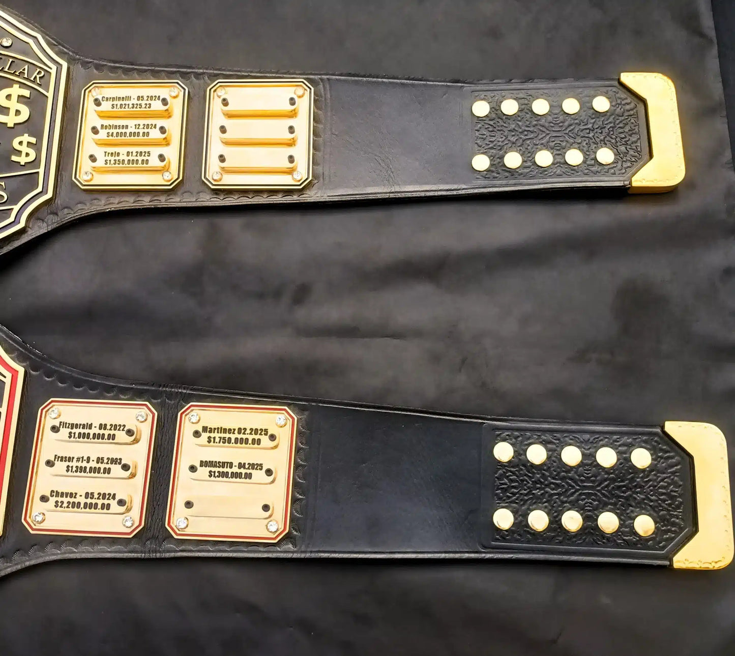 Million Dollar Advocates Championship Belt
