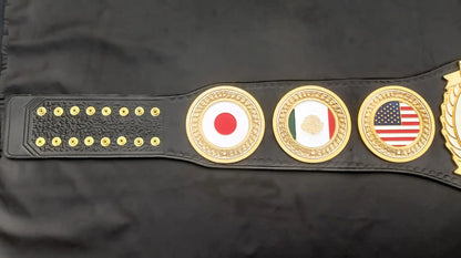 Custom Downtown Wrestling Championship Belt