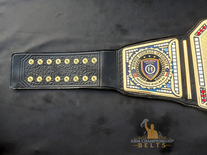 Harlingen Police Department Custom Performance Championship Belt