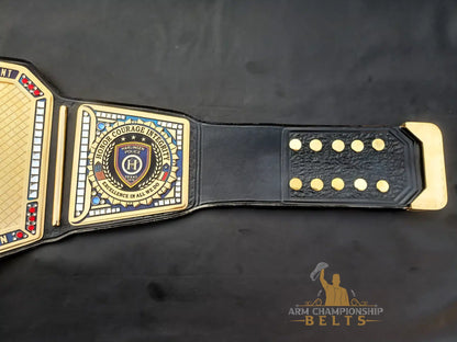 Harlingen Police Department Custom Performance Championship Belt
