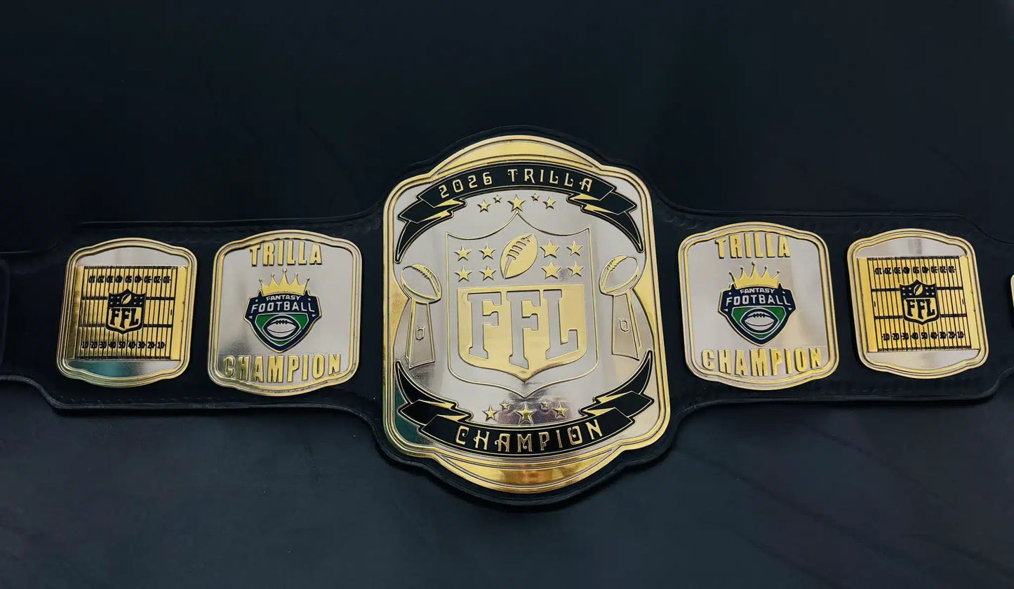 Custom Philadelphia Super Bowl League Champion Belt