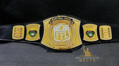 Fantasy Football Title Belt with Name Plates