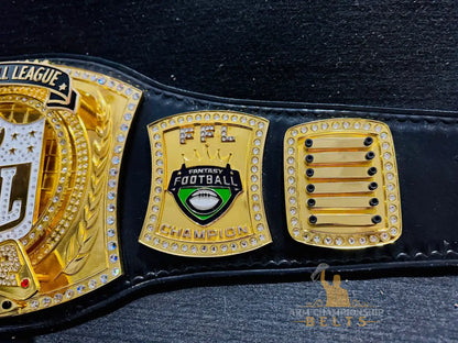 Fantasy Football Title Belt with Name Plates