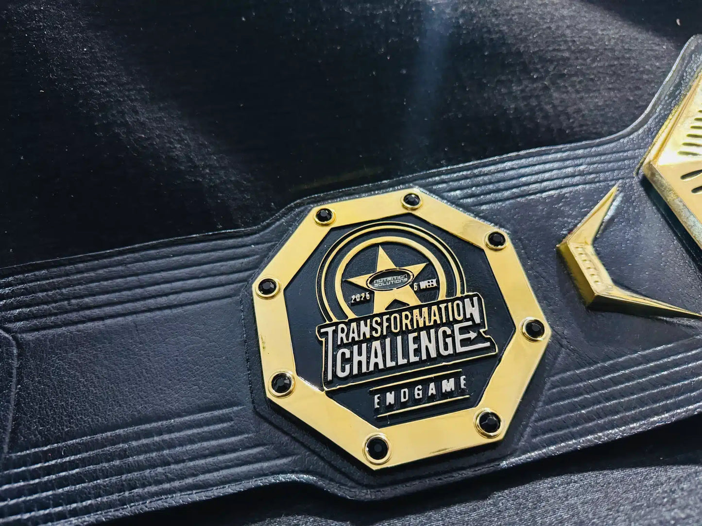Octagon Championship Belt – Fitness Motivation Award