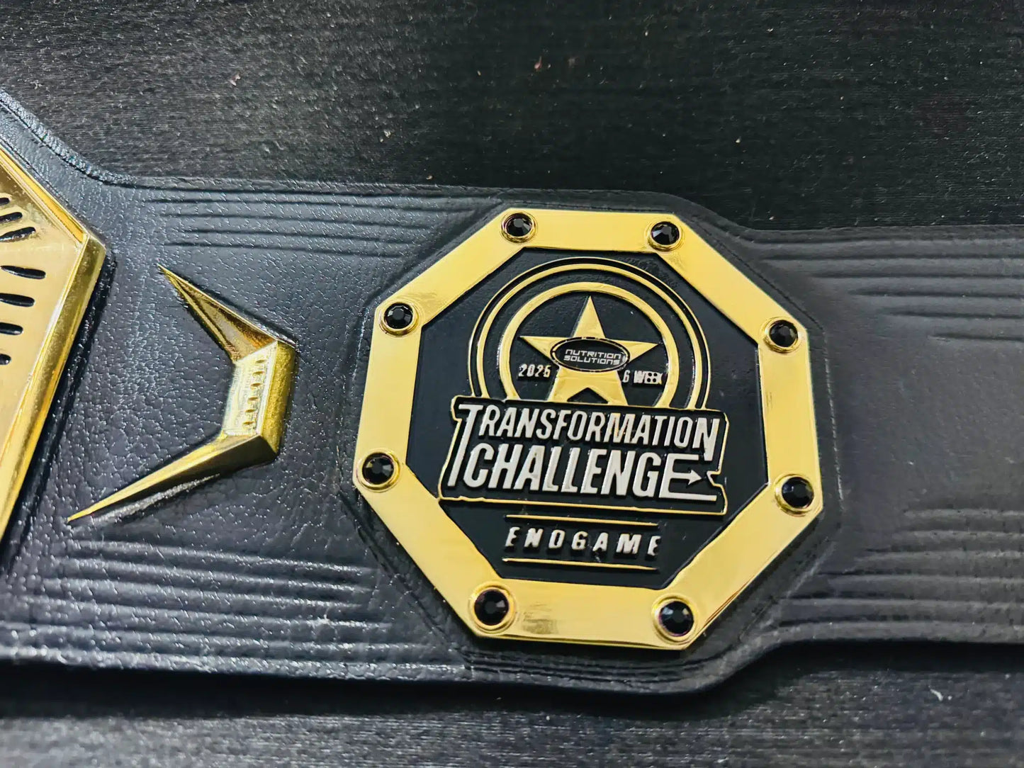 Octagon Championship Belt – Fitness Motivation Award
