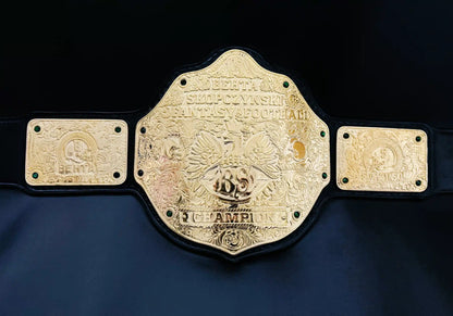 🏈 Gold-Plated Fantasy Football League Title Belt