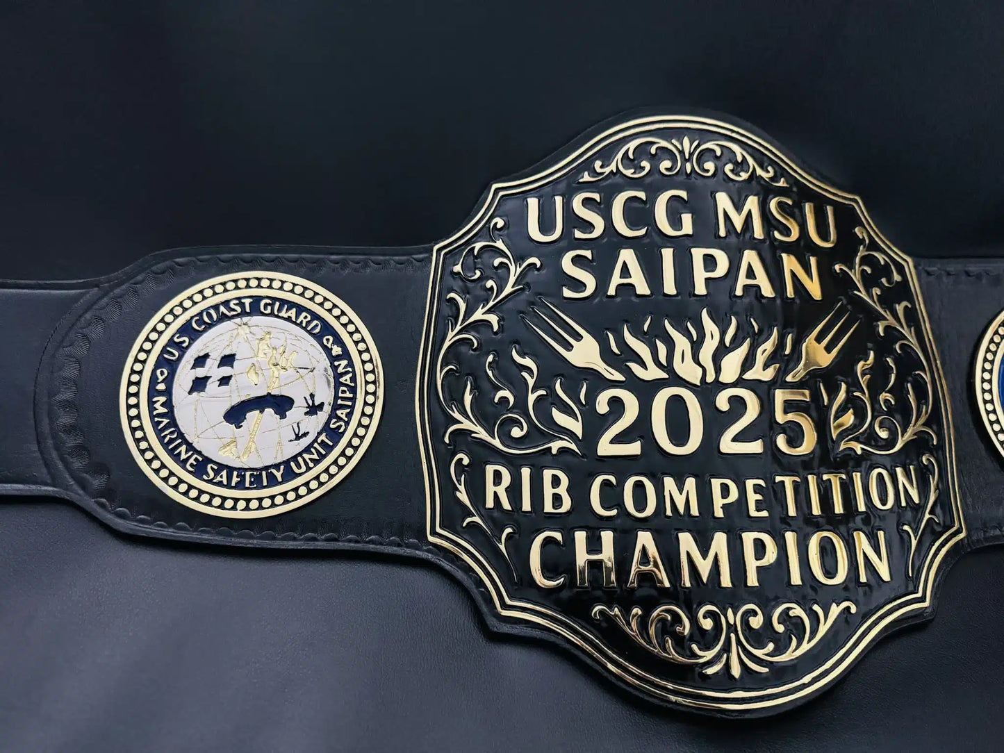 Custom Rib Competition Championship Belt