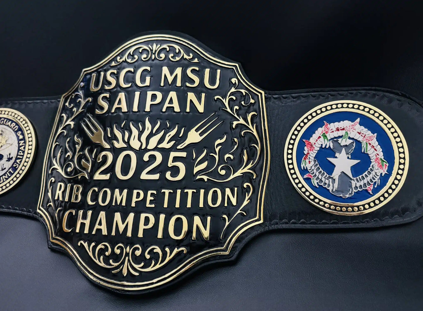 Custom Rib Competition Championship Belt