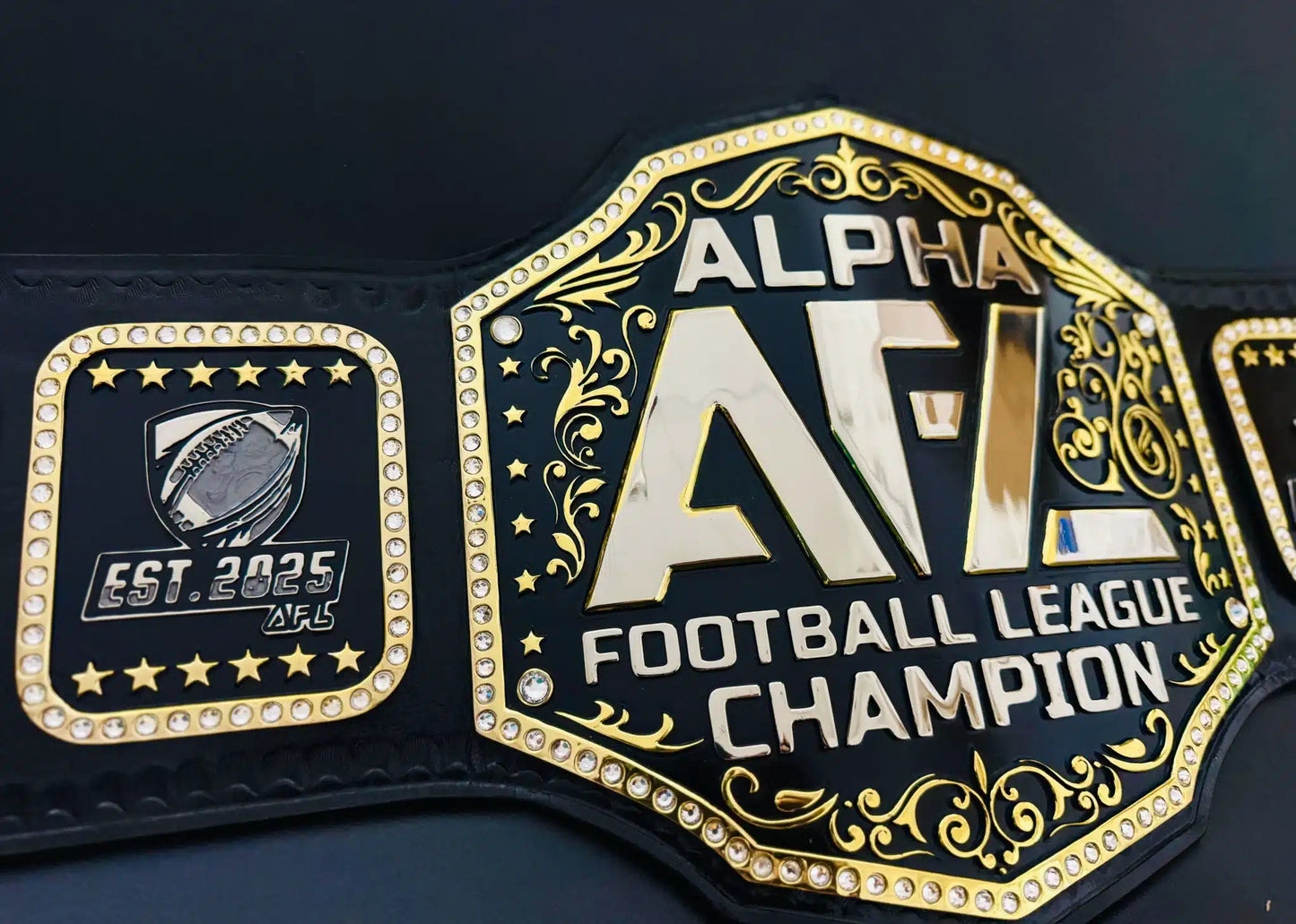 Fantasy Football Champion Belt – AFL League Trophy