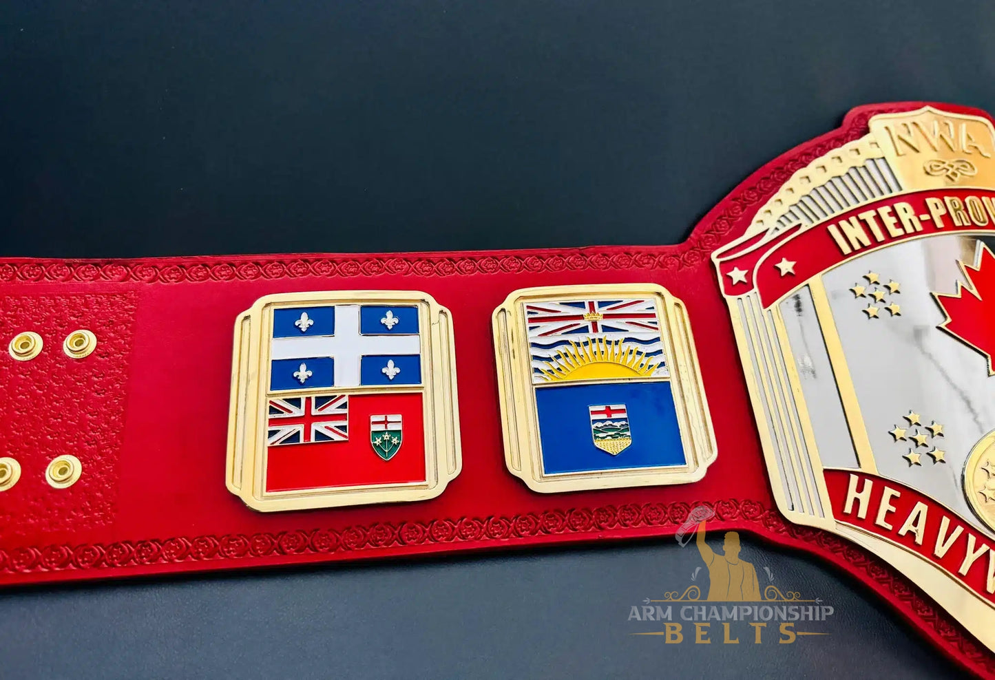 NWA Inter-Provincial Heavyweight Wrestling Championship Belt