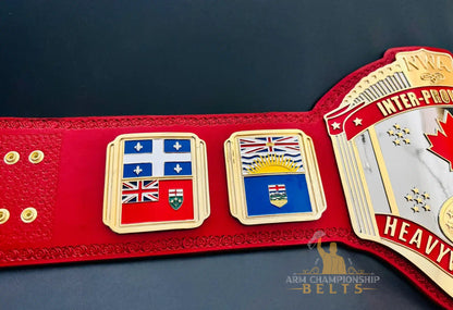 NWA Inter-Provincial Heavyweight Wrestling Championship Belt