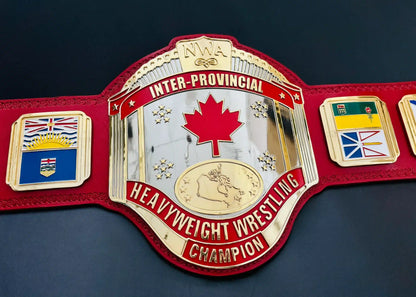 NWA Inter-Provincial Heavyweight Wrestling Championship Belt