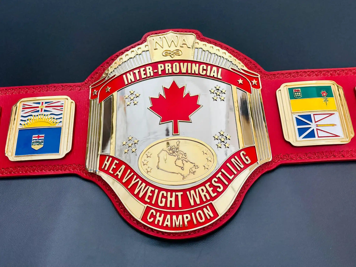 NWA Inter-Provincial Heavyweight Wrestling Championship Belt