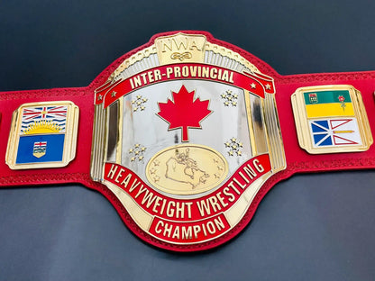 NWA Inter-Provincial Heavyweight Wrestling Championship Belt