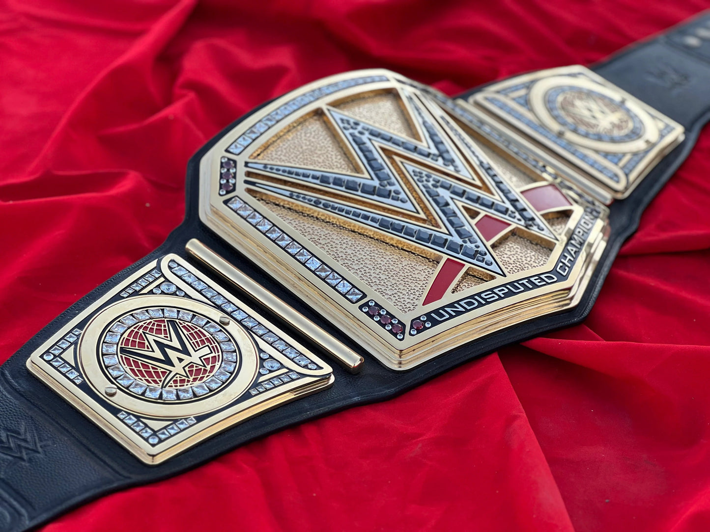 24K GOLD World Premium Undisputed Heavyweight CNC Championship Belt