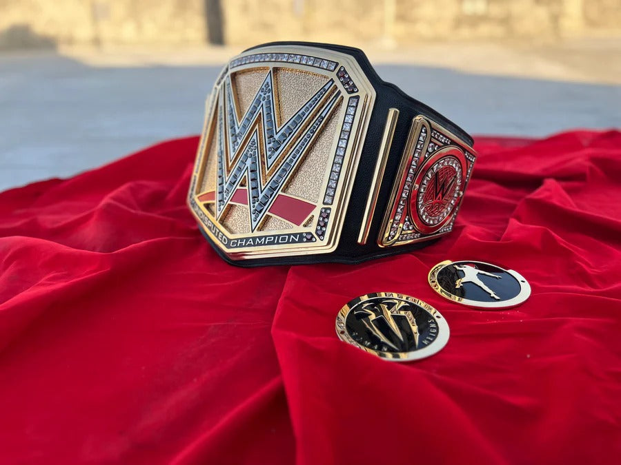 24K GOLD World Premium Undisputed Heavyweight CNC Championship Belt