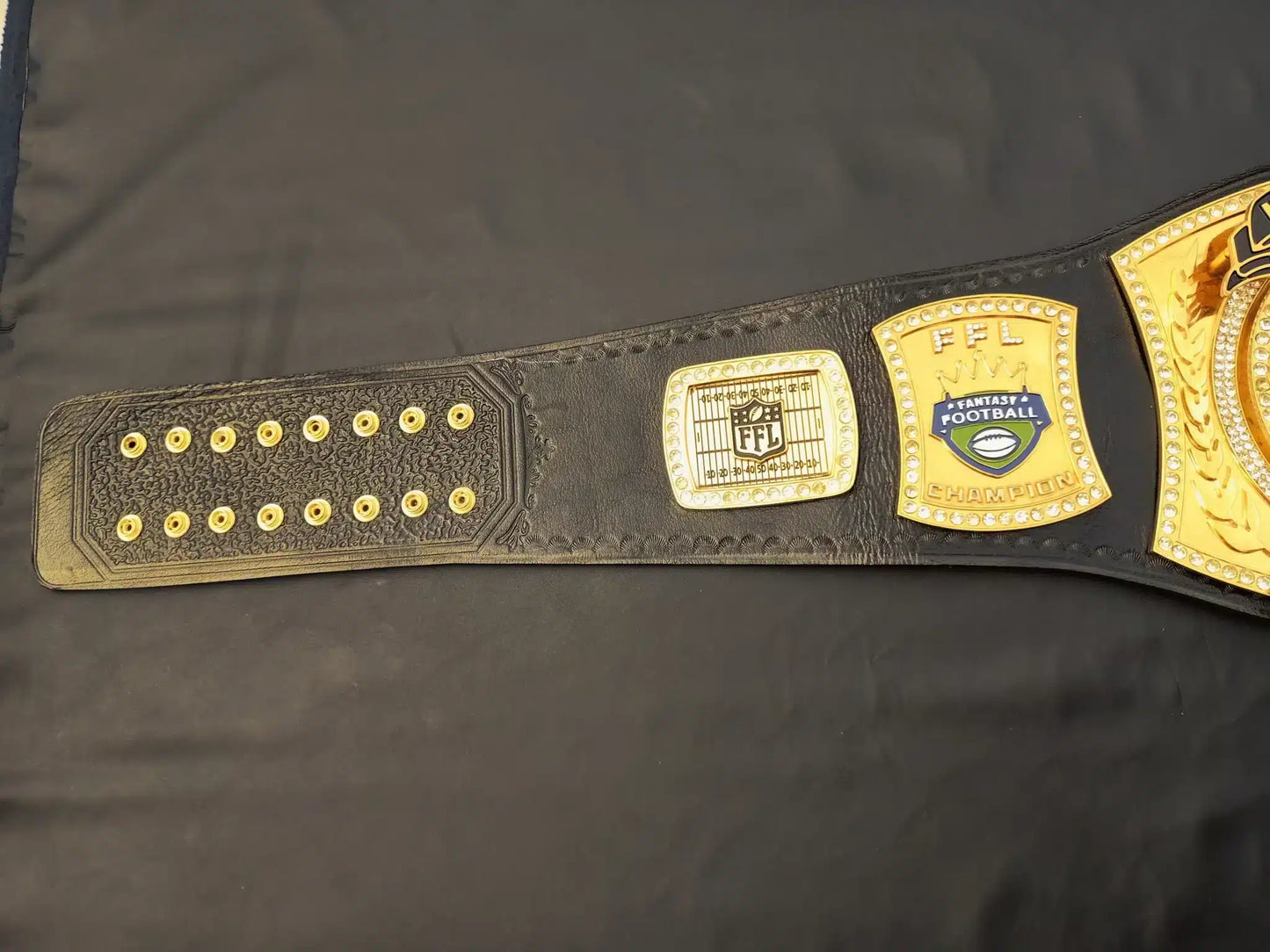 Custom Fantasy Football Spinner Championship Belt