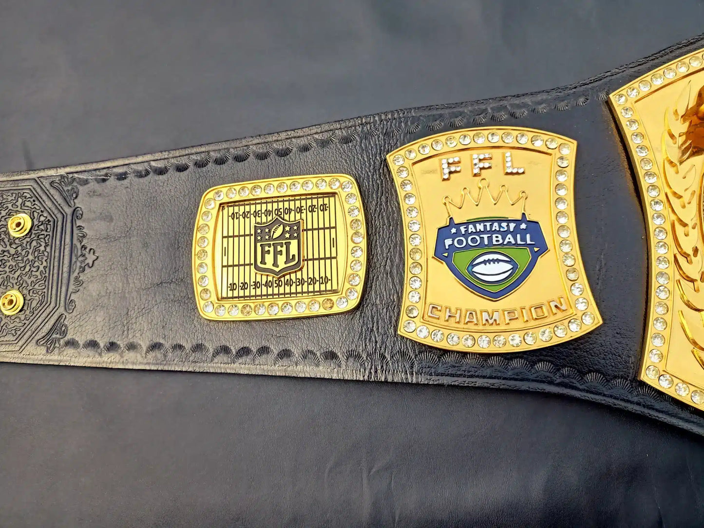 Custom Fantasy Football Spinner Championship Belt