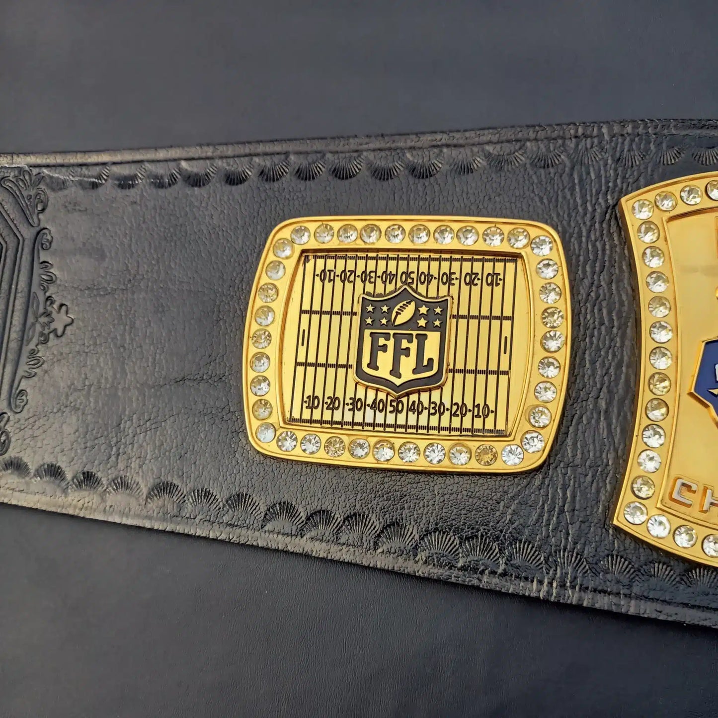 Custom Fantasy Football Spinner Championship Belt