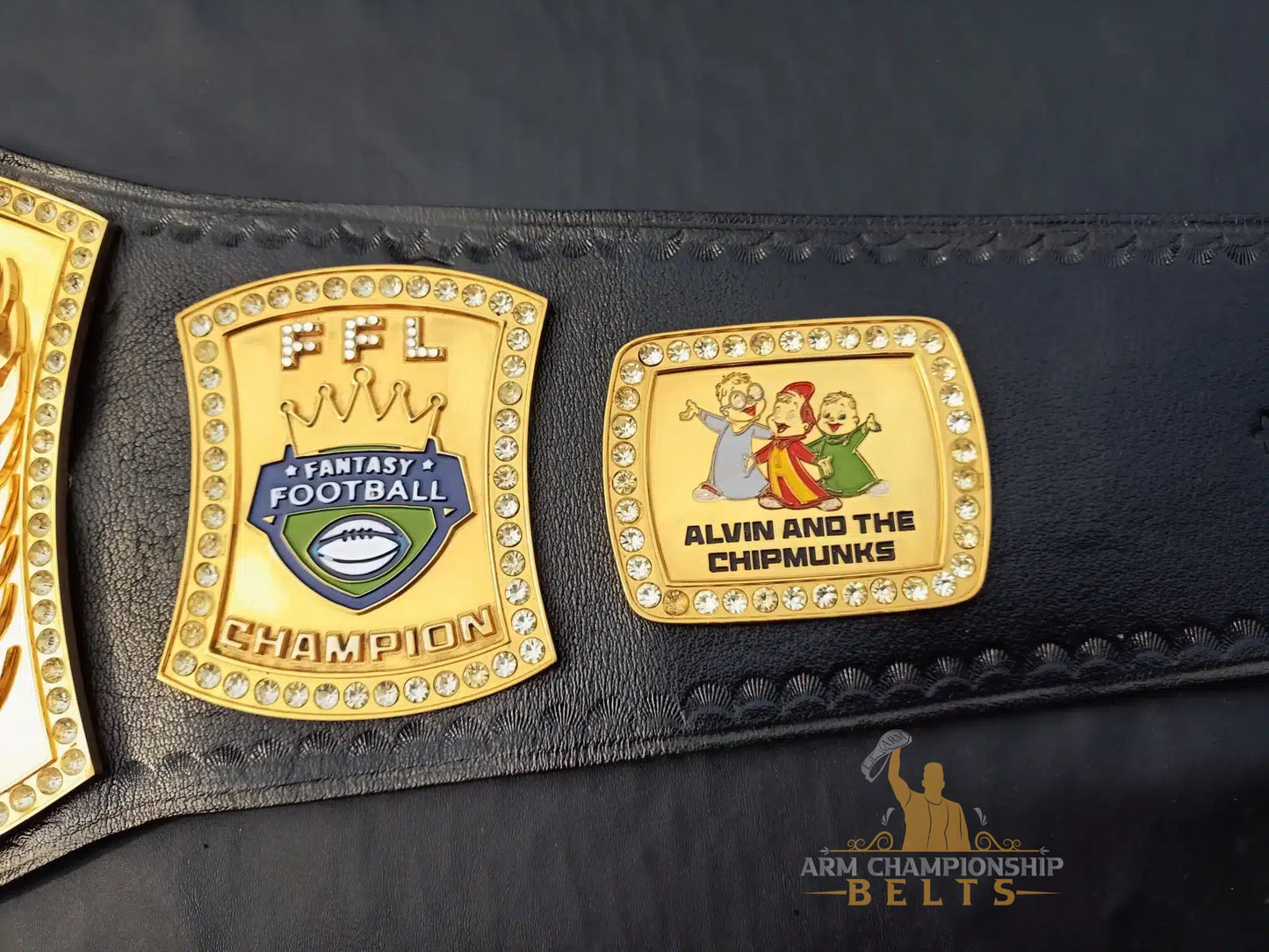 Custom Fantasy Football Spinner Championship Belt