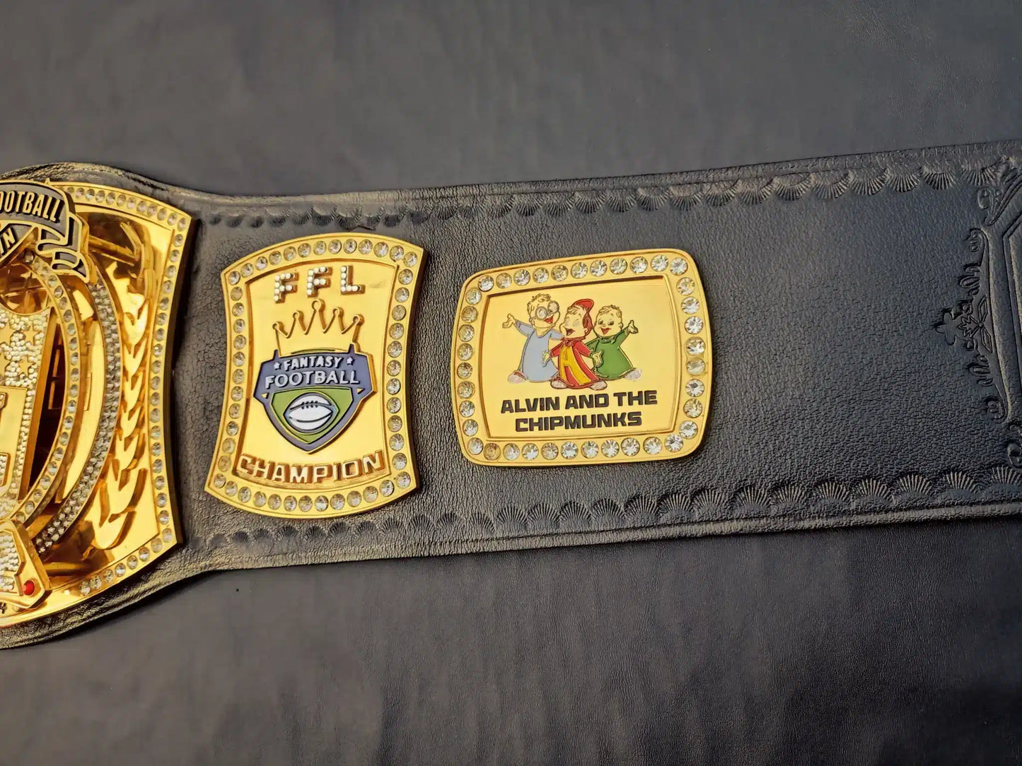 Custom Fantasy Football Spinner Championship Belt