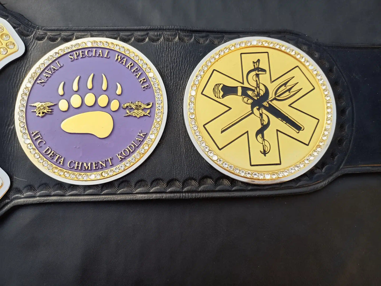 Elite Custom Military Championship Belt